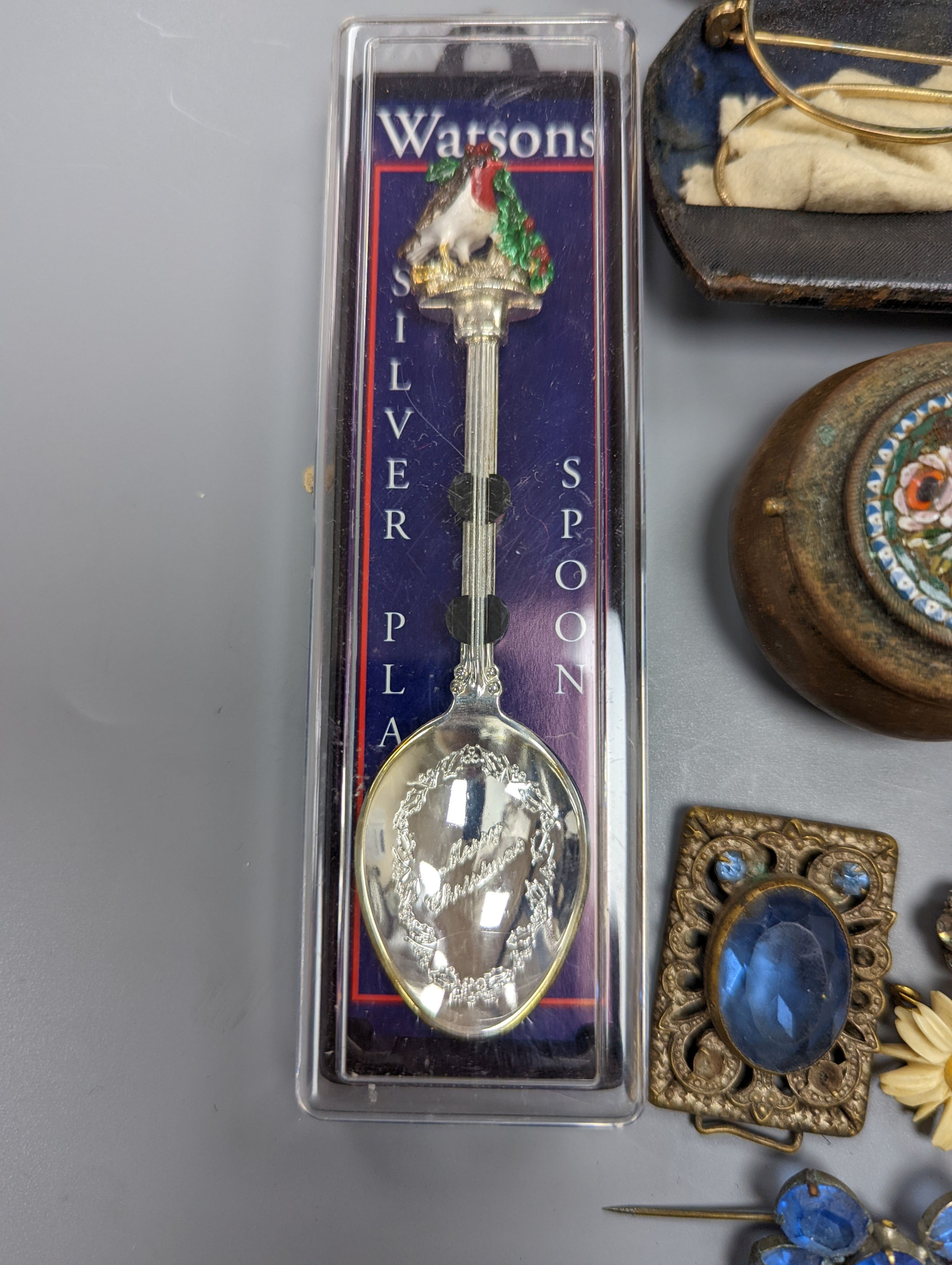 Miscellaneous items including a railway watch